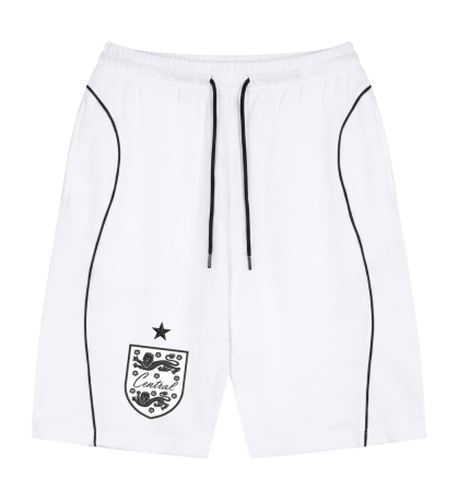 Central Jersey Shorts — White