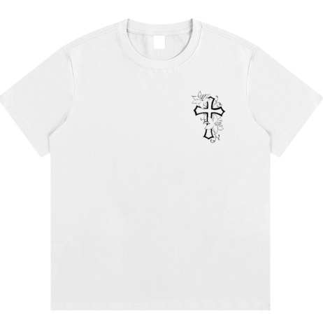 Cross UK Tee — White