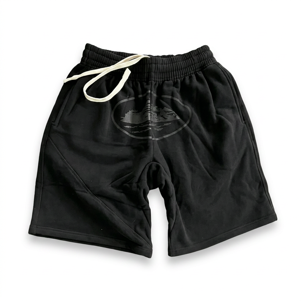 Alcatraz Sweat Shorts — Triple Black