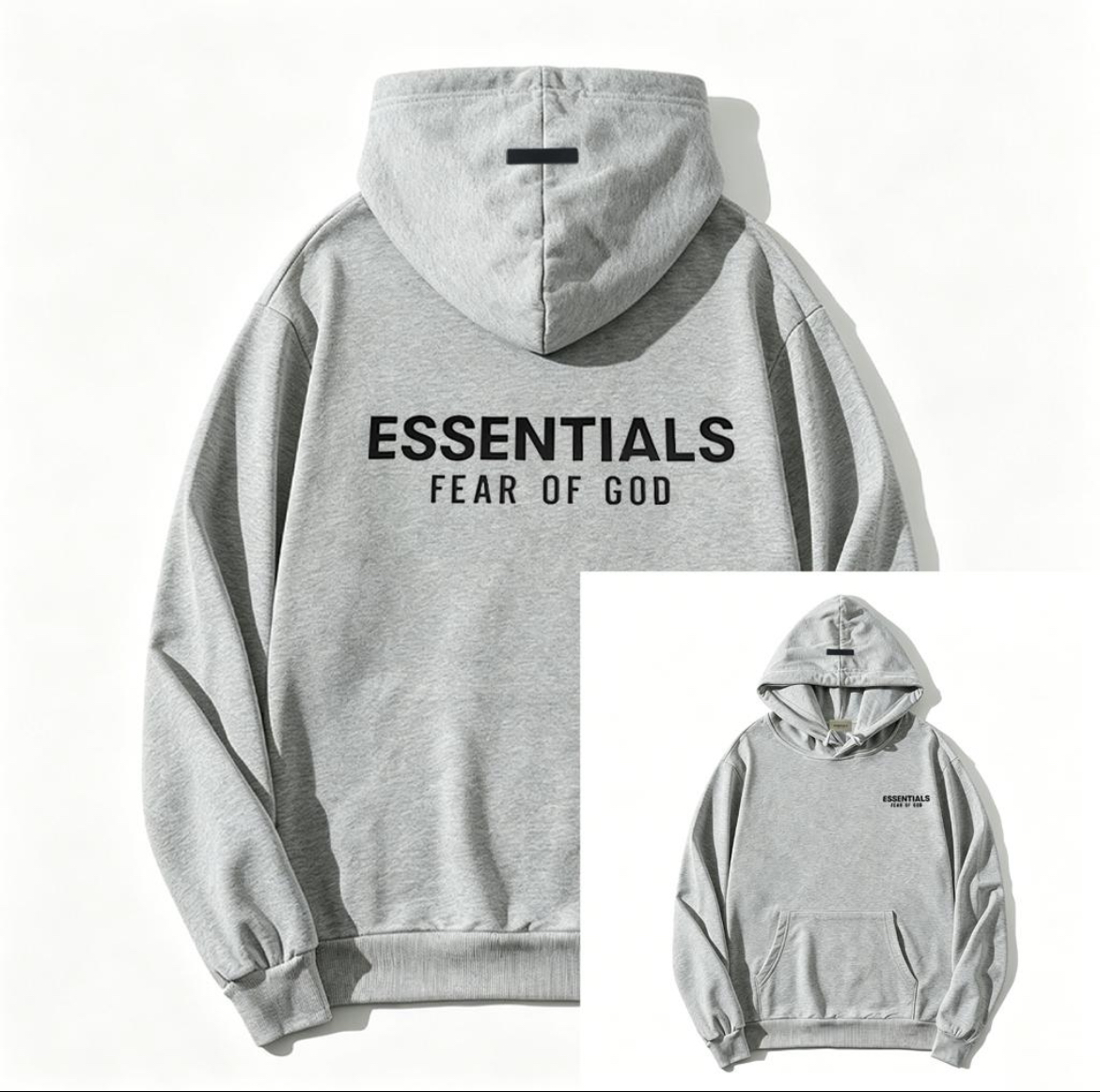 Essentials FOG Hoodie — Grey