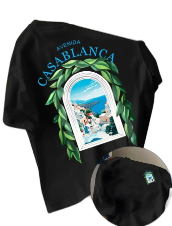 Avenida Arch Tee — Black