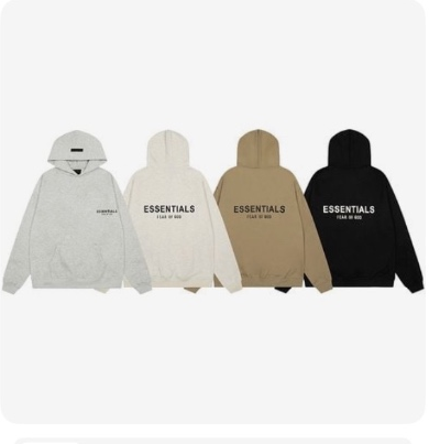 Essentials Hoodie — Grey