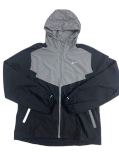 Windbreaker — Grey Black Panel