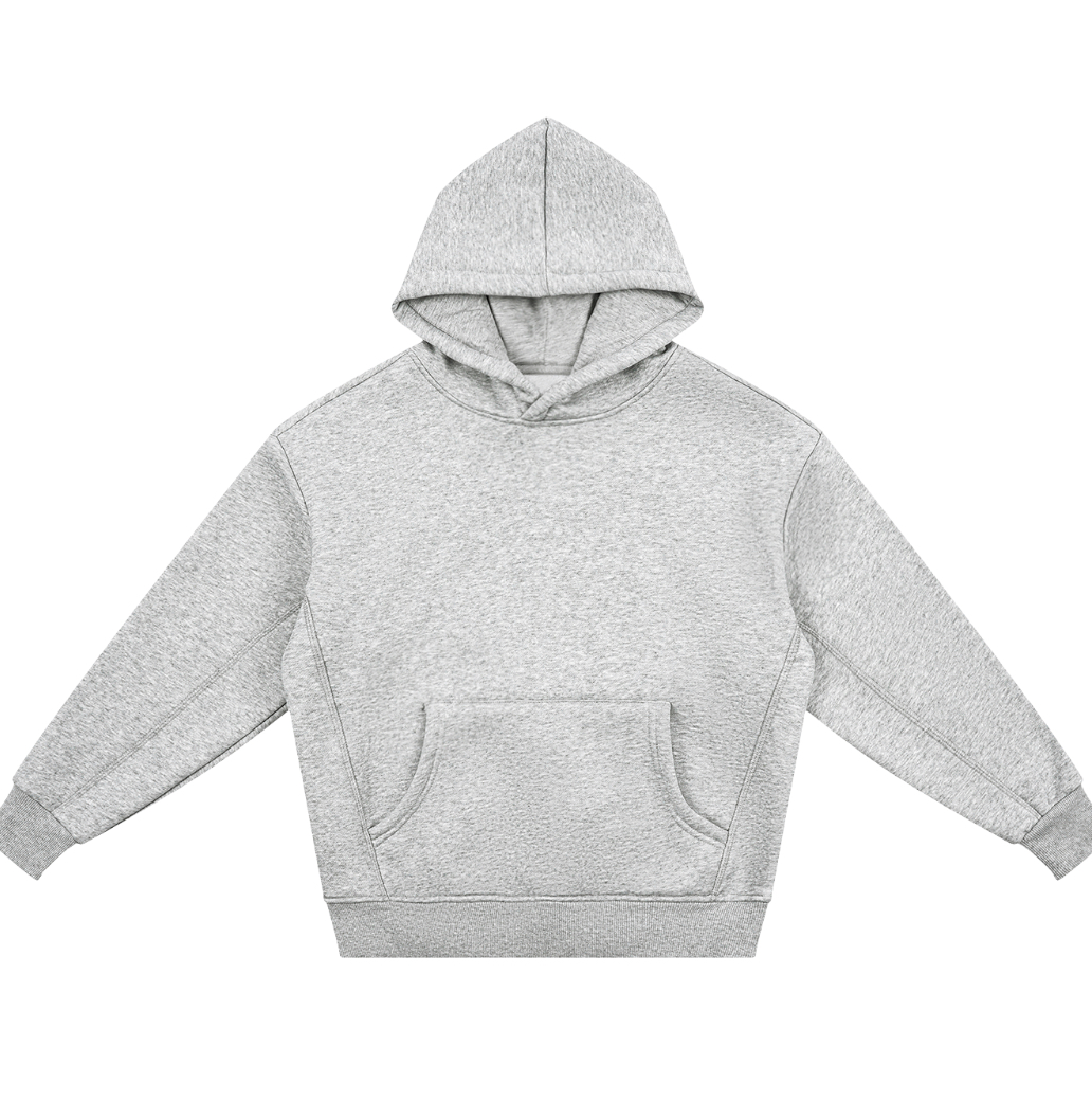 Essential Hoodie — Heather Grey