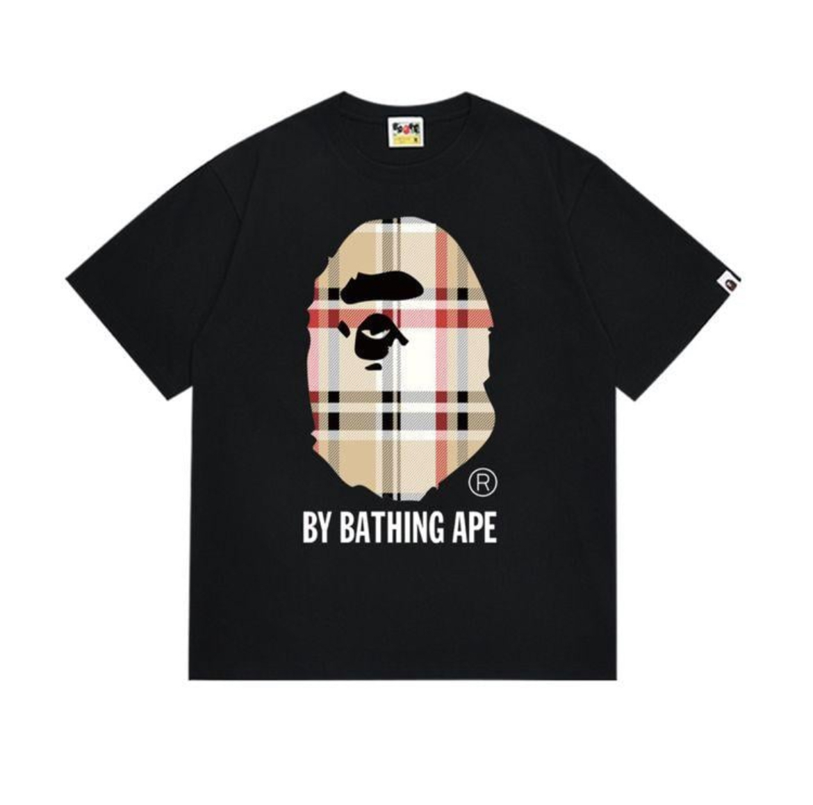 Check Ape Tee — Black