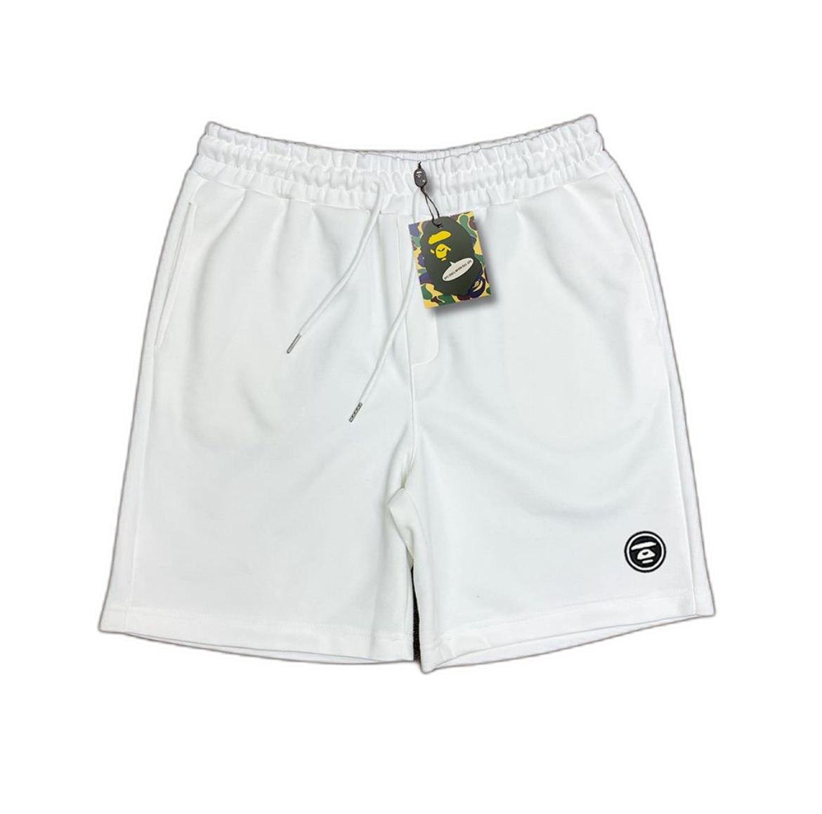 AAPE Panel Shorts — White