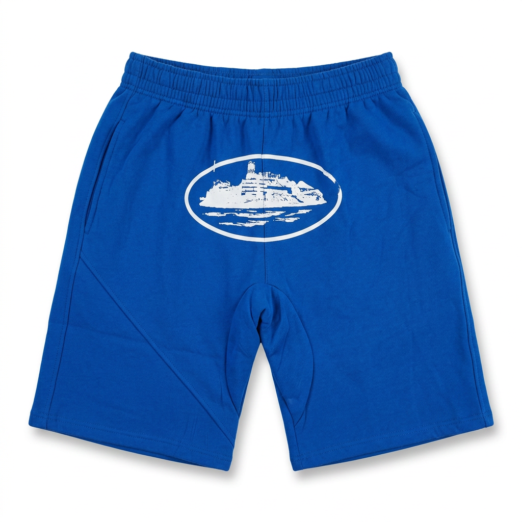 Alcatraz Sweat Shorts — Royal Blue