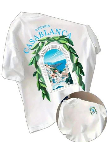 Avenida Arch Tee — White