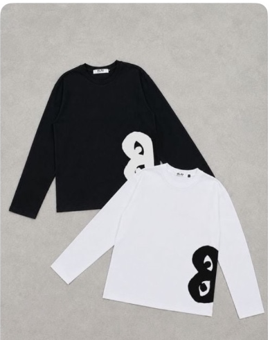 Heart Long Sleeve — Black