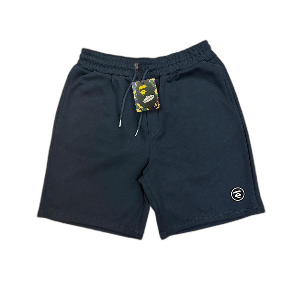 AAPE Panel Shorts — Navy