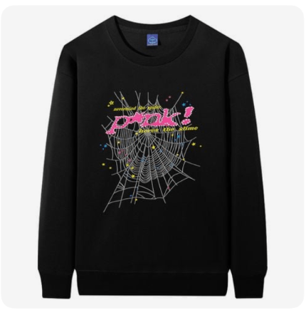 Web Graphic Sweatshirt — Black