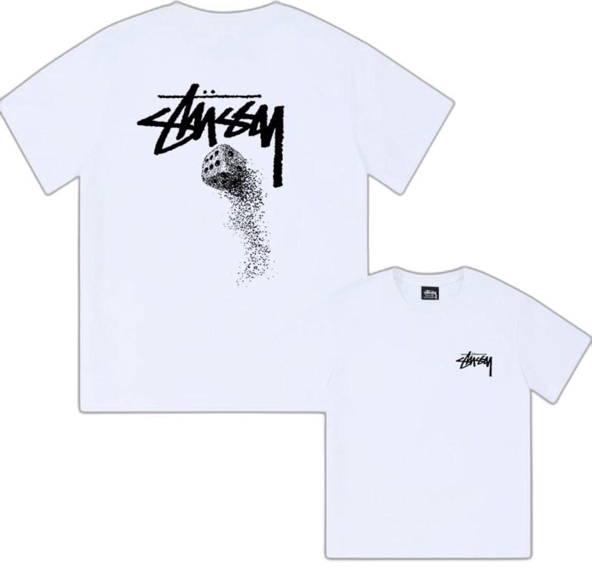 Dice Tee — White